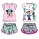 pijama de verano de Minnie floral